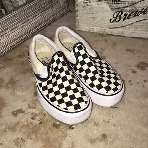 Checkered Vans
